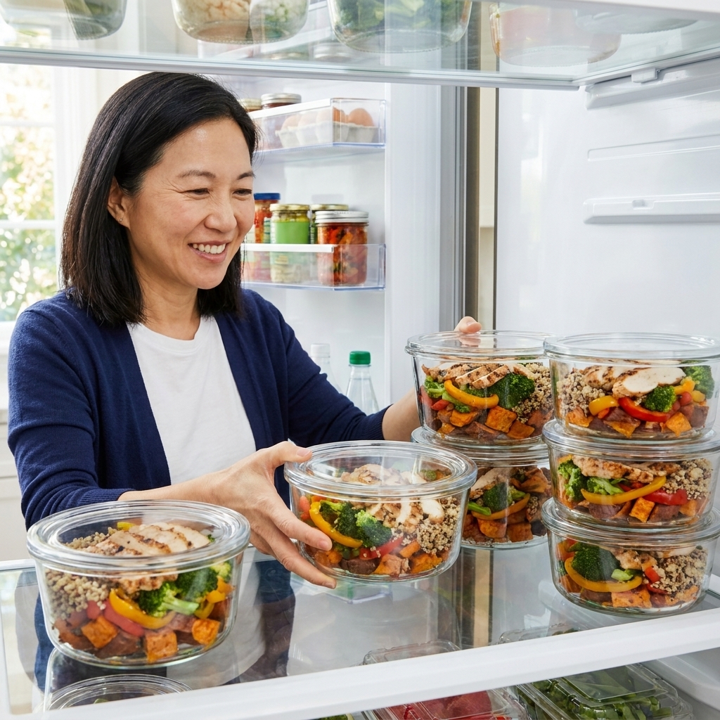 Meal Prep 5 Lunches in Under an Hour